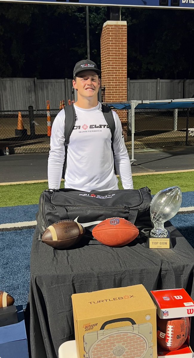 Gulfport Football (@gulfport_fb) on Twitter photo Congrats to QB <a href="/ParkerNettles15/">Parker Nettles | 2026QB</a> for winning the Top Gun Award at the 601 Elite Quarterback “Under the Lights” Camp!
#Hooyah | #OneGPT | #ATL 🟦🟧⚓️⛓️ Congrats to QB <a href="/ParkerNettles15/">Parker Nettles | 2026QB</a> for winning the Top Gun Award at the 601 Elite Quarterback “Under the Lights” Camp!
#Hooyah | #OneGPT | #ATL 🟦🟧⚓️⛓️