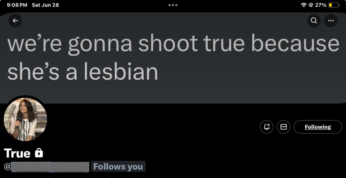 bethgreeneirl's tweet photo. two people having things i’ve said as their priv banner im crying https://t.co/XHdNApP5EY