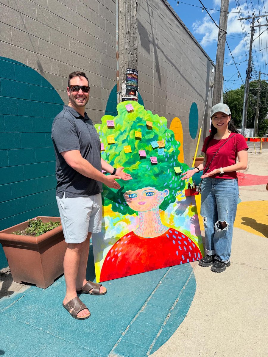 BenCarrwpg's tweet image. Had a great time at Village Music Fest on Osborne! I caught a lively performance by Ukrainian folk group Steppe Kolektyv and was taught a few polka steps along the way.
Always a joy to celebrate music, culture, and community right in the heart of the city.
#VillageMusicFest…