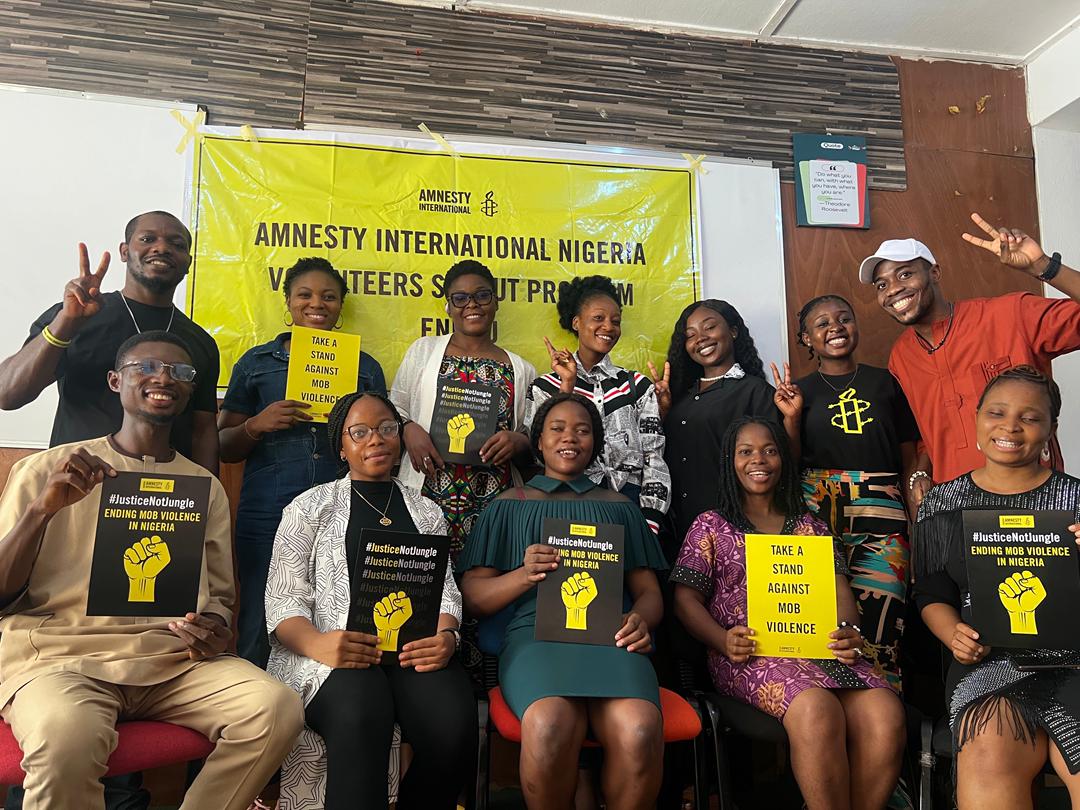 neboobinna_c's tweet photo. Ending Mob Violence in Nigeria.
#justicenotjungle
Enugu AI Volunteers stands for justice 💪

@AmnestyNigeria https://t.co/PLyHySZhjF