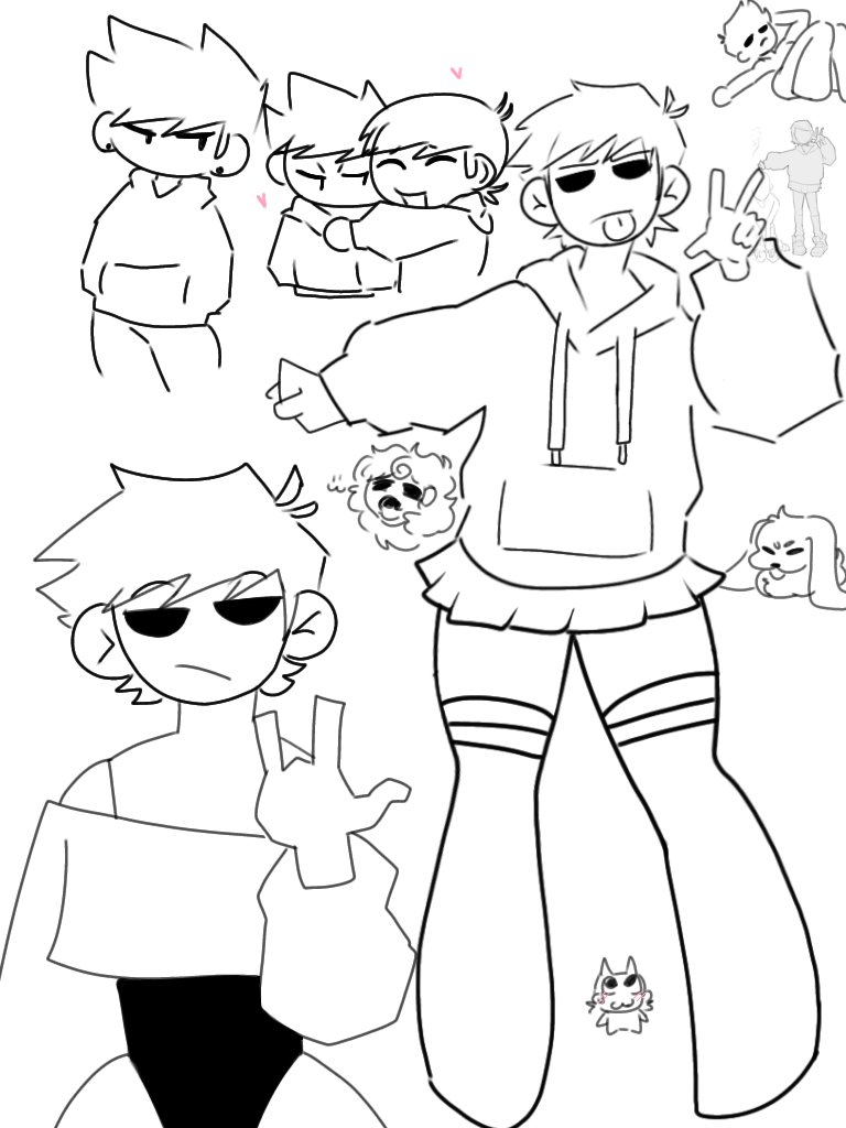 Zellvll's tweet image. Ok gn guys:3

#eddsworldtom

#eddsworldfanart