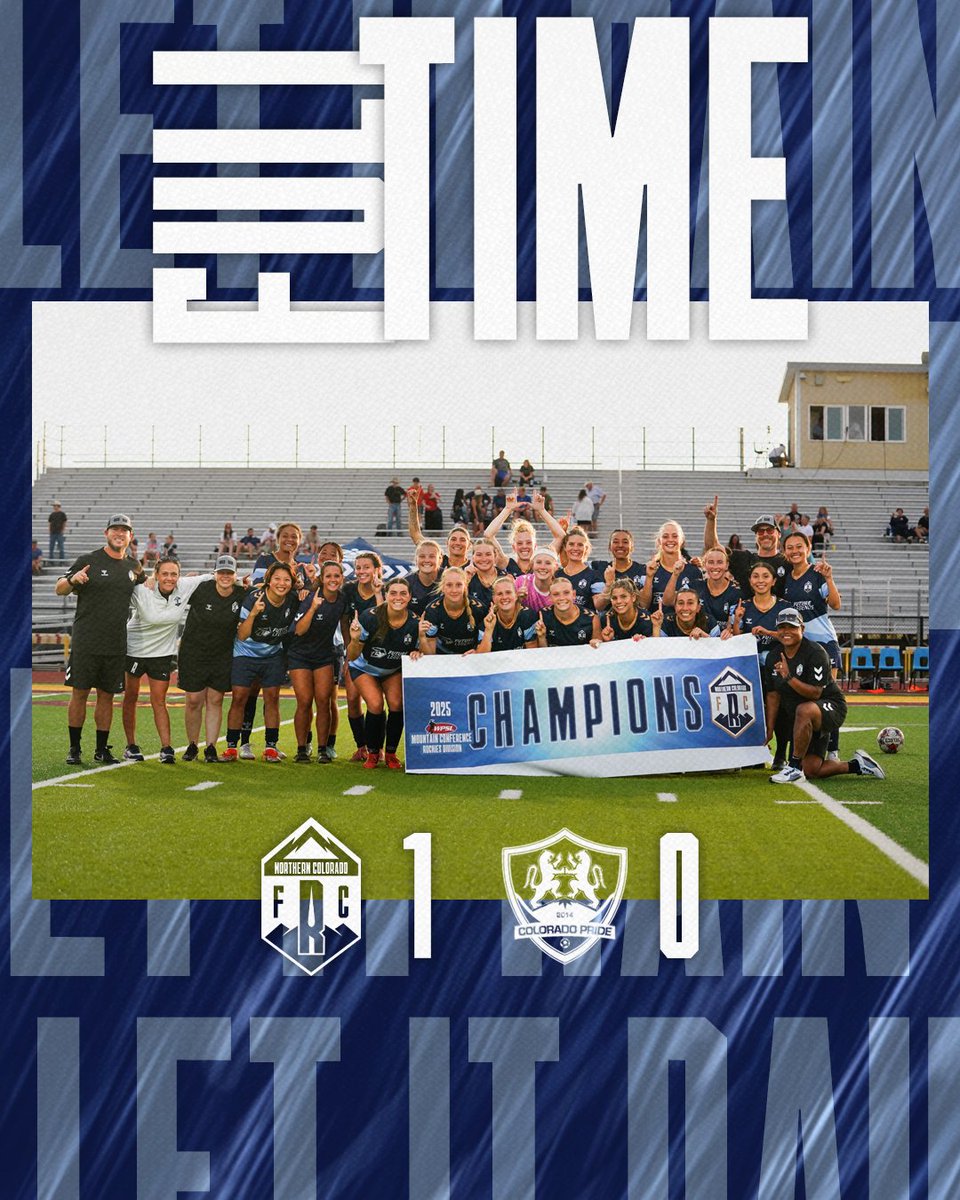 Northern Colorado Rain FC tweet media