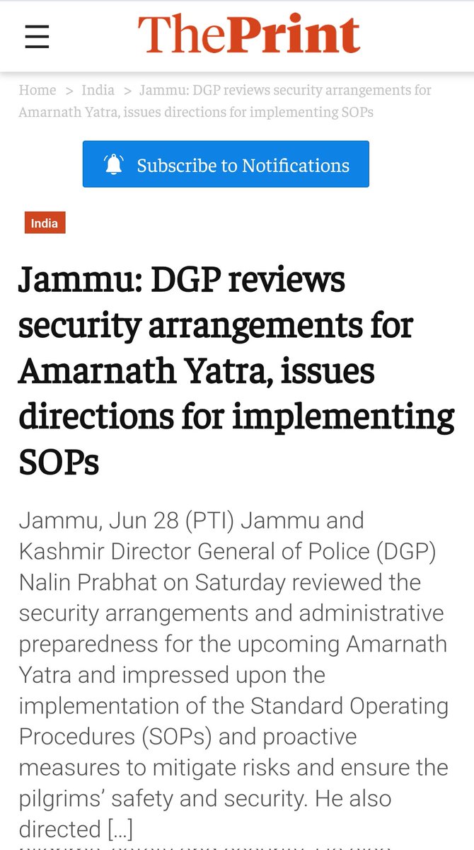 anil_bhatt03's tweet image. Dateline Amarnath Yatra