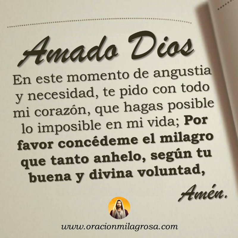 oracion_milagro's tweet photo. ORACIÓN SUPREMA PARA ALCANZAR UN MILAGRO: Haz esta poderosa oración para poner tus luchas y necesidades en las manos de DIOS y pídele que te ayude a alcanzar aquel gran milagro que tanto anhelas para tu vida; Dios te ama y Él obrará.

Haz esta oración en: https://t.co/8H2mjqDC2Q