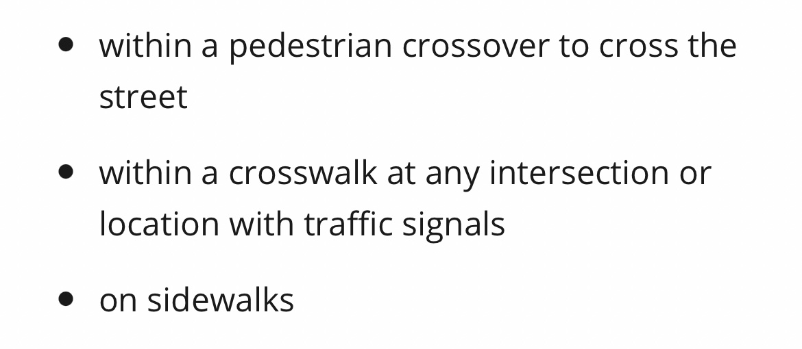 cclefplay's tweet image. Hey coppers! Start edumacating URselves AND! these idiot #BICYCLISTS 
If ANY violence occurs when; pedestrian pays toll - bc they’re motorized too btw - 1000% fault of
@TPSOperations 
@MayorOliviaChow 
#Spineless #lazycops 

Highway Traffic Act states:NO BIKES ON SIDEWALK++!
