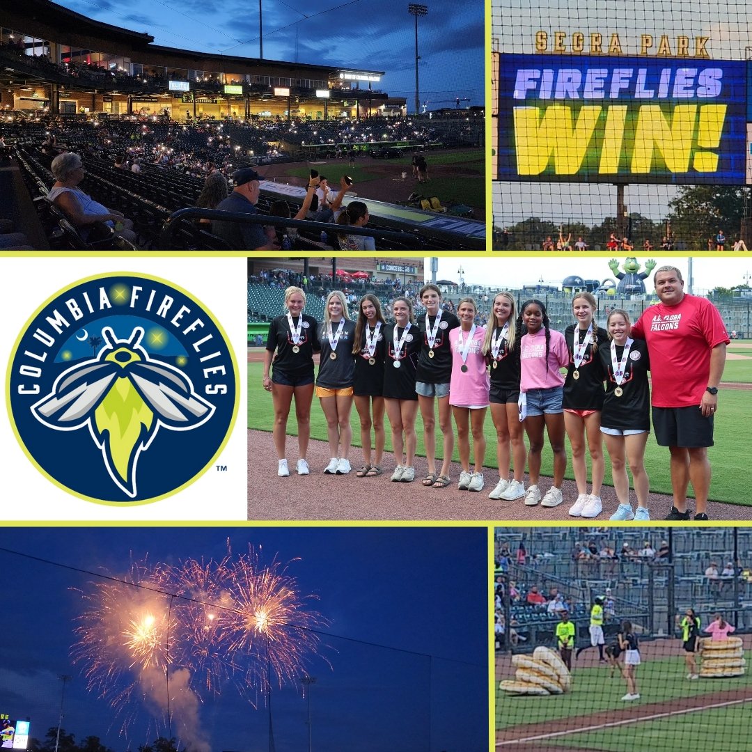 A.C. Flora Girls Soccer (@acf_gsoccer) on Twitter photo Many thanks to <a href="/ColaFireflies/">Columbia Fireflies</a> and their recognition of the girls' soccer team's achievement. It was a great game with some interesting entertainment ๐
Can't wait to do it again! Many thanks to <a href="/ColaFireflies/">Columbia Fireflies</a> and their recognition of the girls' soccer team's achievement. It was a great game with some interesting entertainment ๐
Can't wait to do it again!