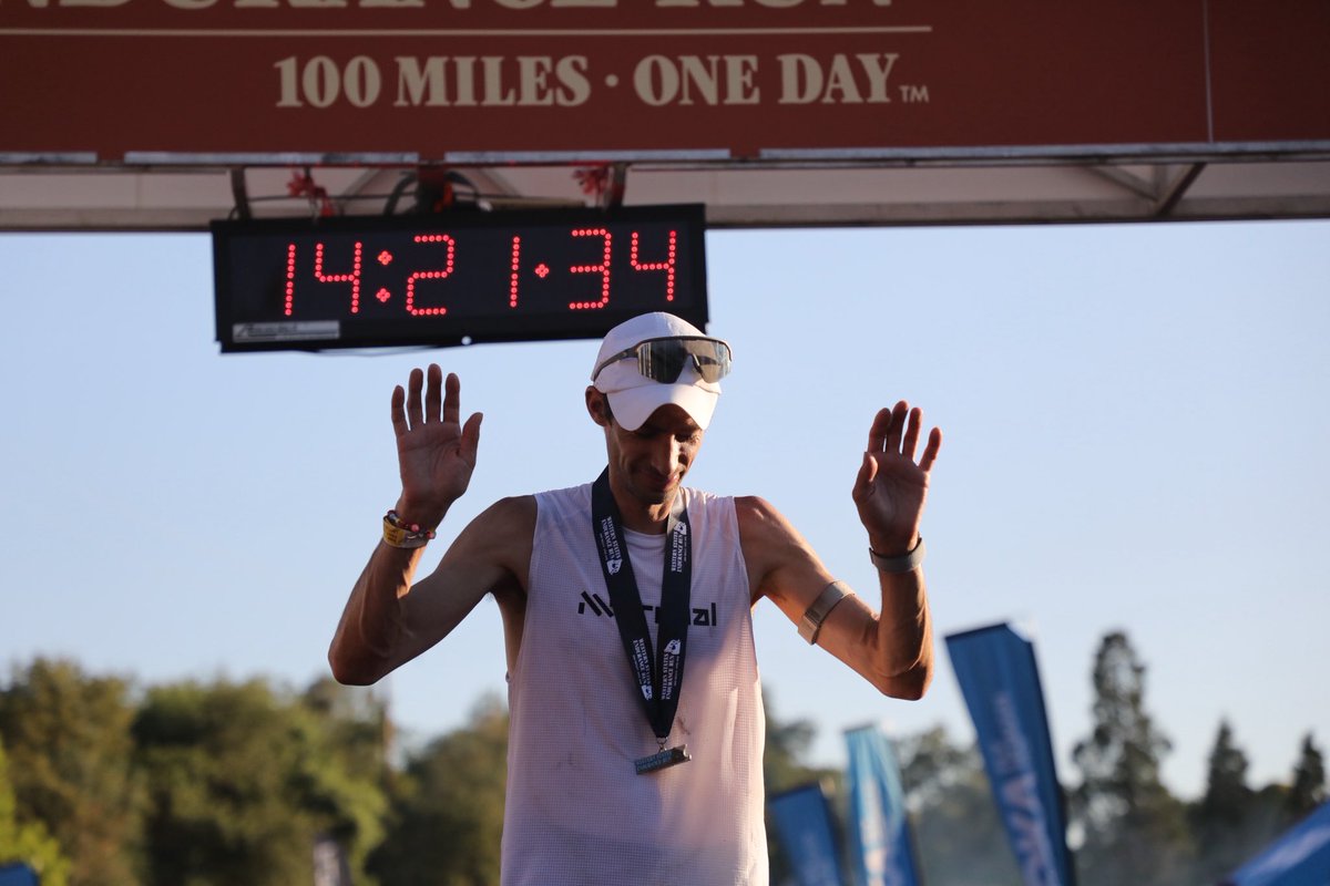 iRunFar's tweet image. Kilian Jornet (NNormal) takes third at the 2025 Western States 100 in 14:19:22. #WS100

Watch our pre-race interview: i-rn.fr/25WS100-Kilian