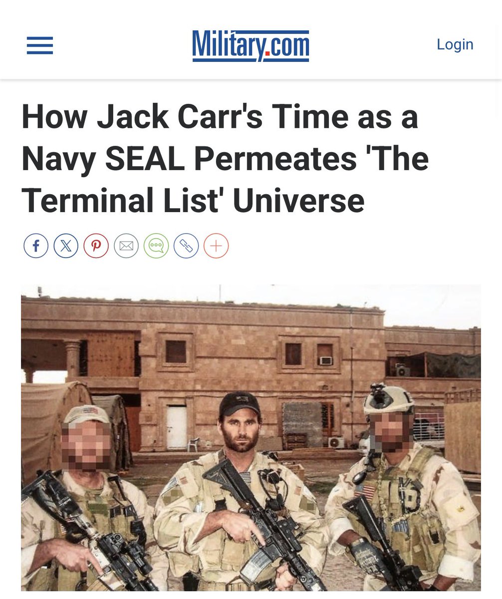 Great conversation with <a href="/joel_searls/">Joel Searls</a> for <a href="/Militarydotcom/">Military.com</a> 🇺🇸

military.com/off-duty/books…