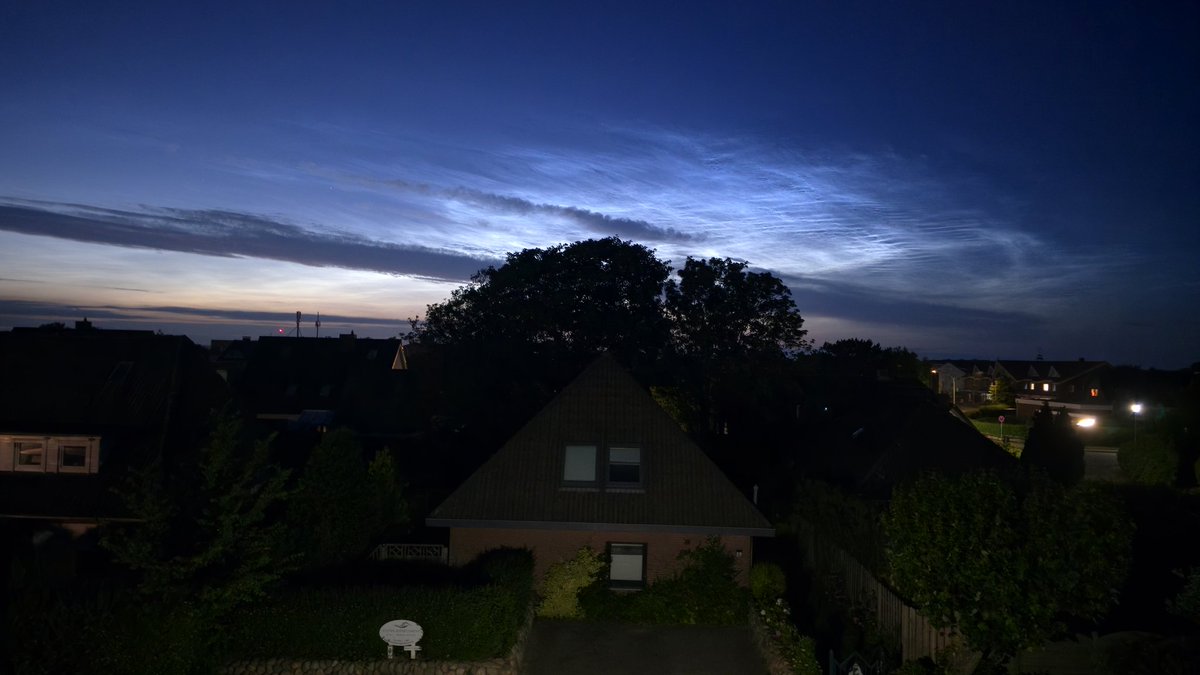 Wie hell es um Mitternacht noch ist ...