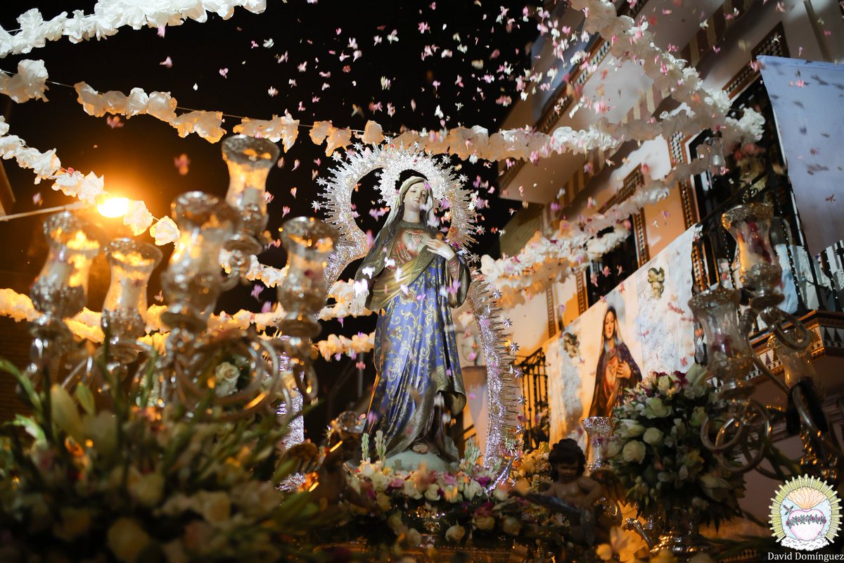 🔵 Llueven petalos a la Madre de Dios junto la marcha "Tú eres el orgullo de nuestro pueblo" de la mano de la banda de música de la Soledad de la Algaba.

📍 Calle Torrejón de Ardoz

📸 @davidvzfotos

#AmorInmaculado #InmaculadoCorazondeMaria2025
#ProcesionInmaculado