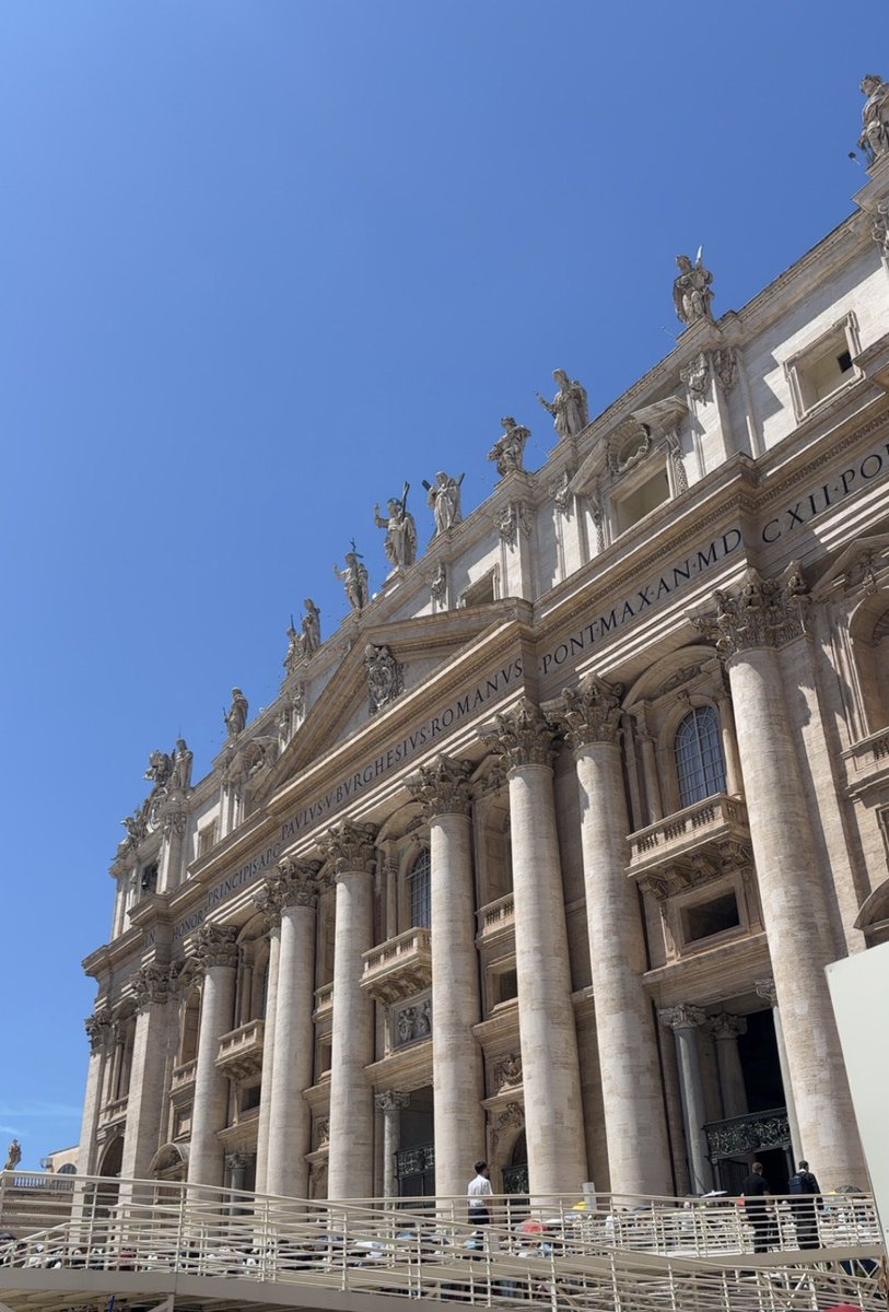 Day #3 - Fun Fact: The statue is titled “The Athlete” and it was found in the basement of the restaurant we ate at the night before in a town called Trastevere.
