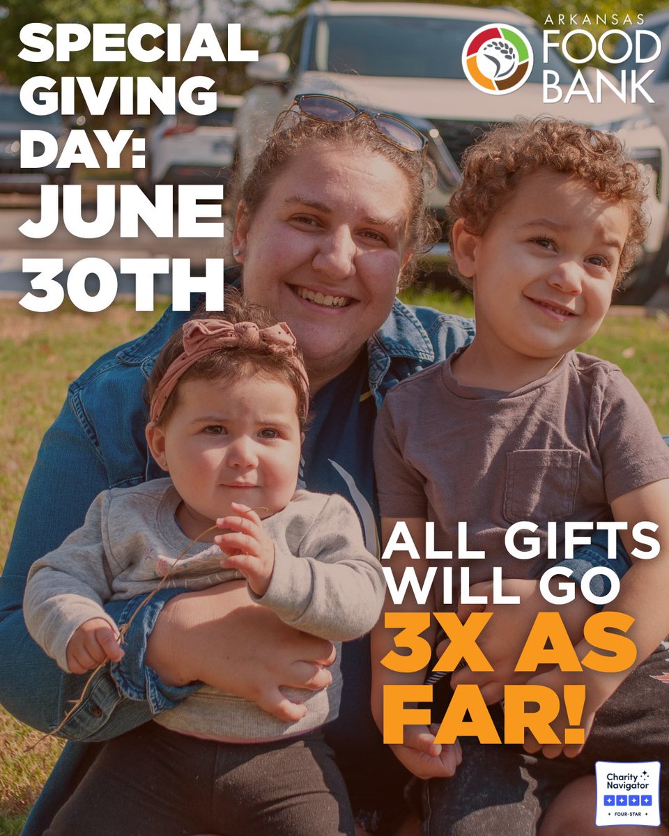 On June 30th, a generous anonymous donor is joining our match partner to boost the match pool to $40,000—and for one day only, every gift will be TRIPLED!

Inspired to give now but want your gift tripled? Click this link to donate early: ow.ly/HrKe50WfCKI