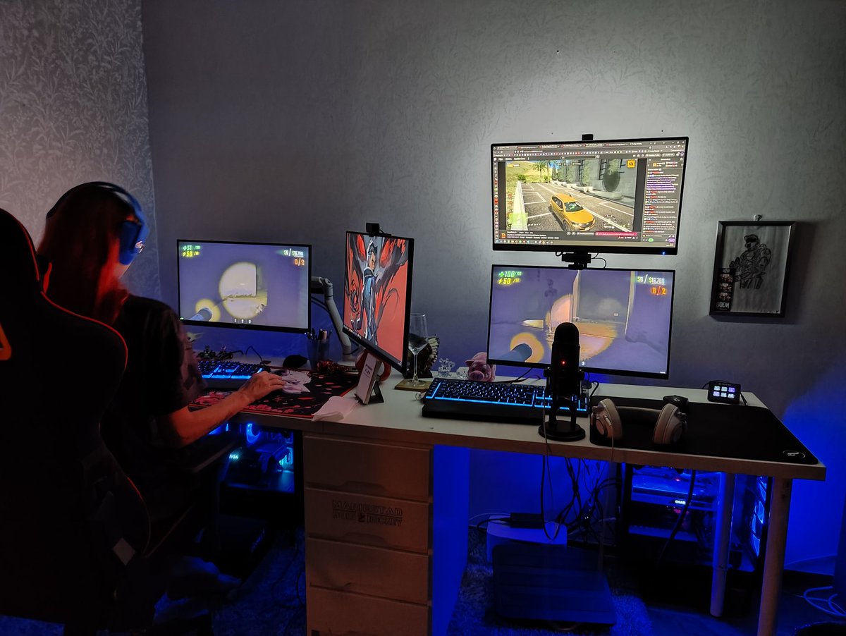 New setup 💙