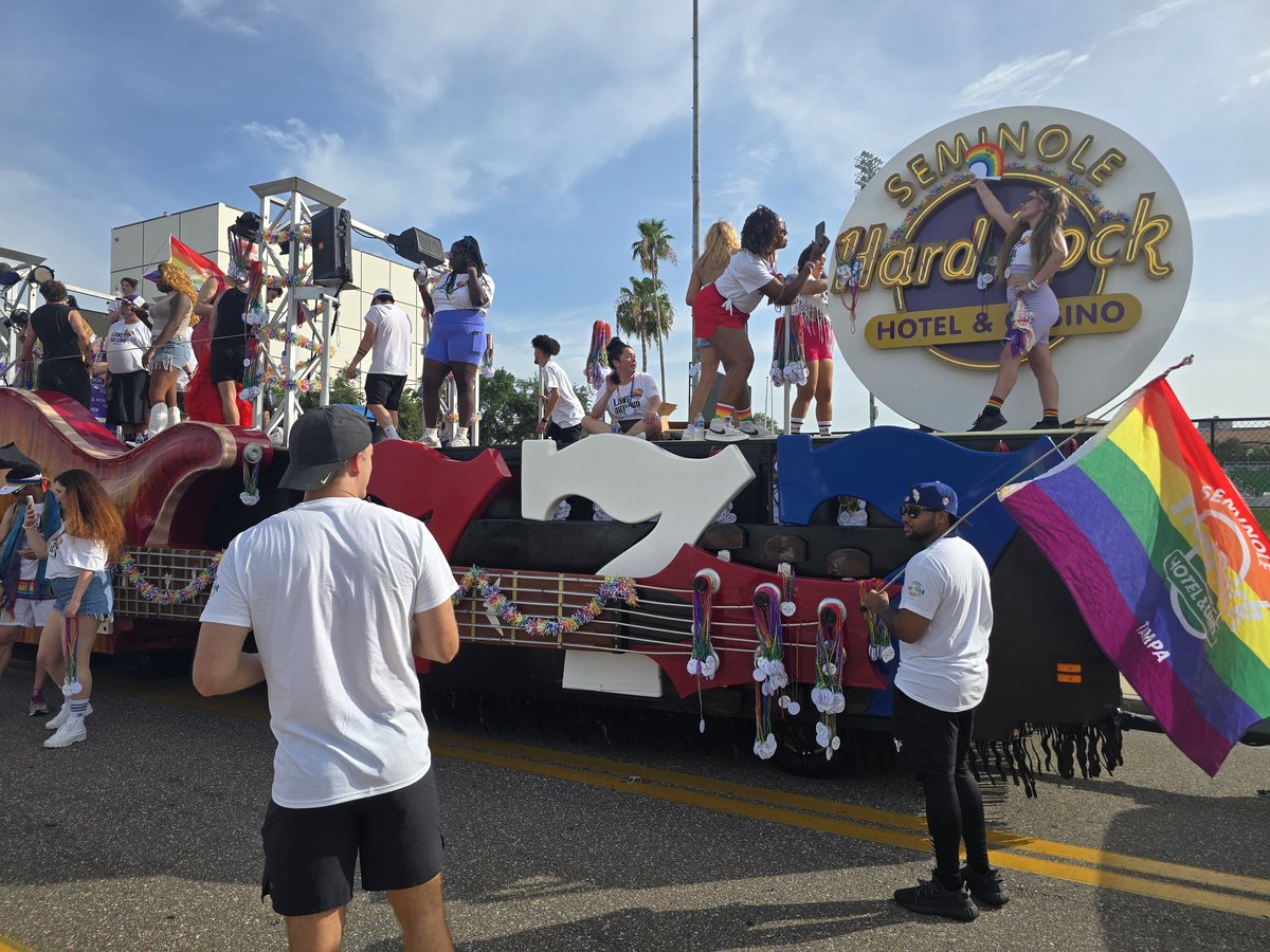 #stpetepride <a href="/SHRTAmbassadors/">Hard Rock Tampa Ambassadors</a> <a href="/SHRTampa/">Seminole Hard Rock Tampa</a>