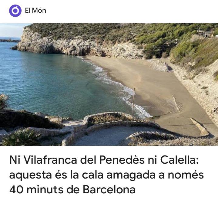Ah, sí, les famoses cales de Vilafranca del Penedès