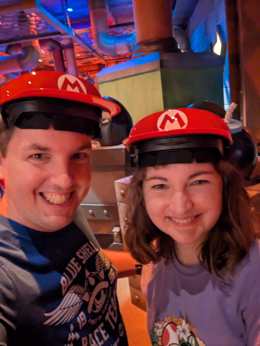 JasonTCV's tweet image. Amy beat me in Mario Kart: Bowser’s Challenge 146 to 129 and she&apos;s never going to let me forget.

But since the Universal Studios app is down and we can&apos;t log the score, it doesn&apos;t count right? #EpicUniverse