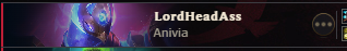 HeavenlyyFather's tweet image. WHICHEVER ONE OF YOU WHO STOLE MY NAME IN LEAGUE AND JUST BEAT ME IN ARENA JUST KNOW YOU MADE ME CRY