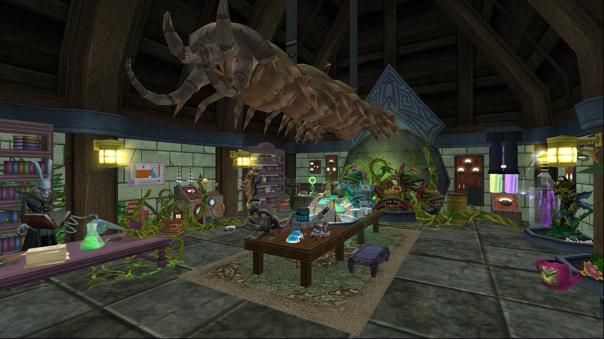 MicahArtsy's tweet image. You find yourself upon an overgrown gate leading to a mysterious private estate. Whoever it belongs to has an obsession with botanty, mad science, and magicks. Tread carefully, you really shouldn't be here...
A long time coming, my Botanical Gardens project is done! #Wizard101