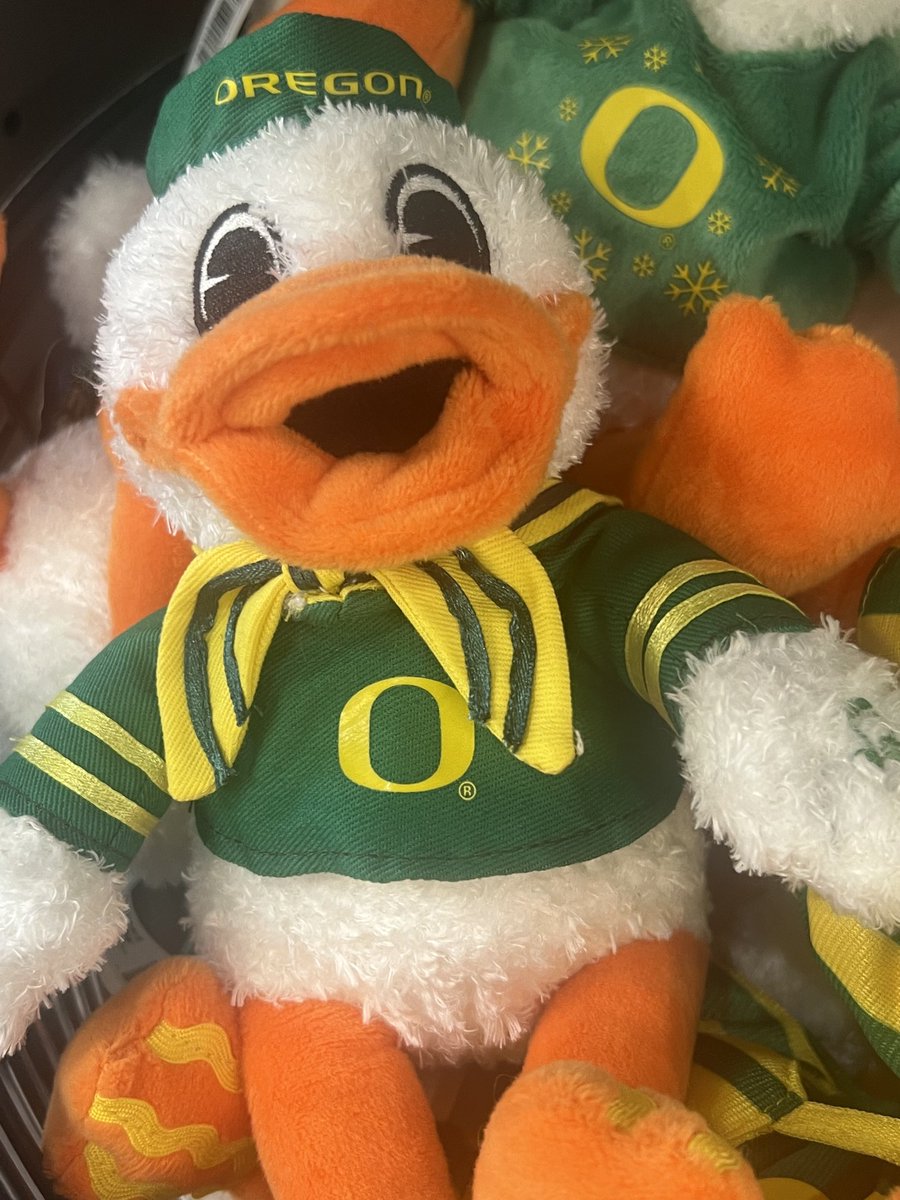 LaurasMiscMovie's tweet photo. Hitting all the fave places in Eugene today. Nothing but green yellow black and white as far as can be seen… #DuckStore https://t.co/xAPGs0iCid