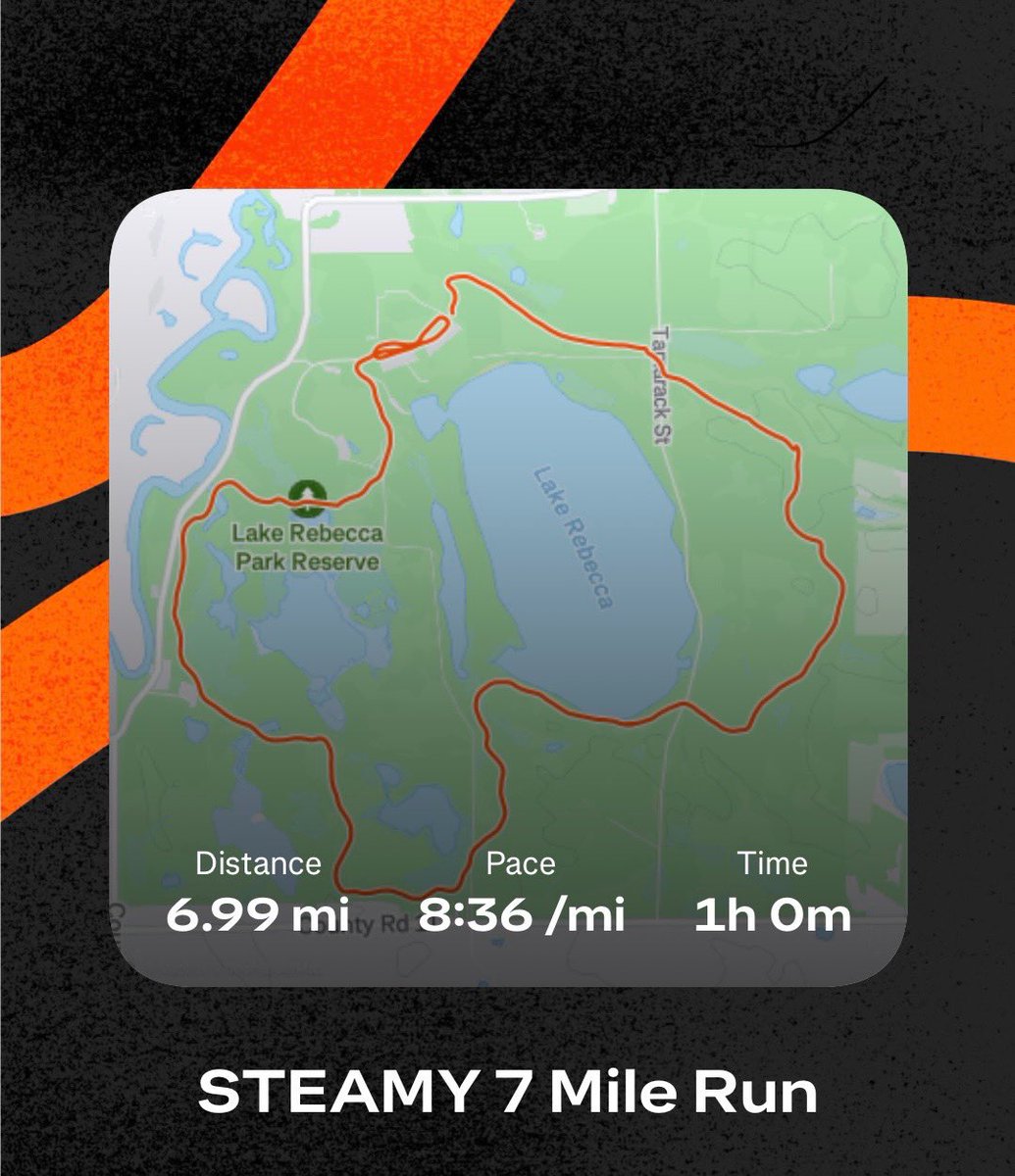 Been away from here but still running my butt off. Hit a solid 7 miles in the humidity today