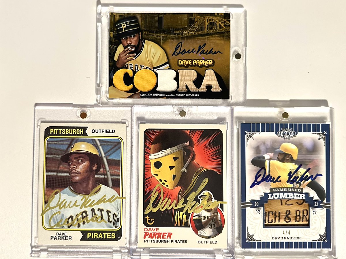 CardArtConnect (@cardartconnect) on Twitter photo I can’t tell you how much I was looking forward to seeing Dave Parker inducted into the HOF. What a gut punch. RIP to one of the greatest and most badass players of his era #cobra #daveparker #Pirates #Pittsburgh #thehobby <a href="/CardPurchaser/">Card Purchaser</a> I can’t tell you how much I was looking forward to seeing Dave Parker inducted into the HOF. What a gut punch. RIP to one of the greatest and most badass players of his era #cobra #daveparker #Pirates #Pittsburgh #thehobby <a href="/CardPurchaser/">Card Purchaser</a>