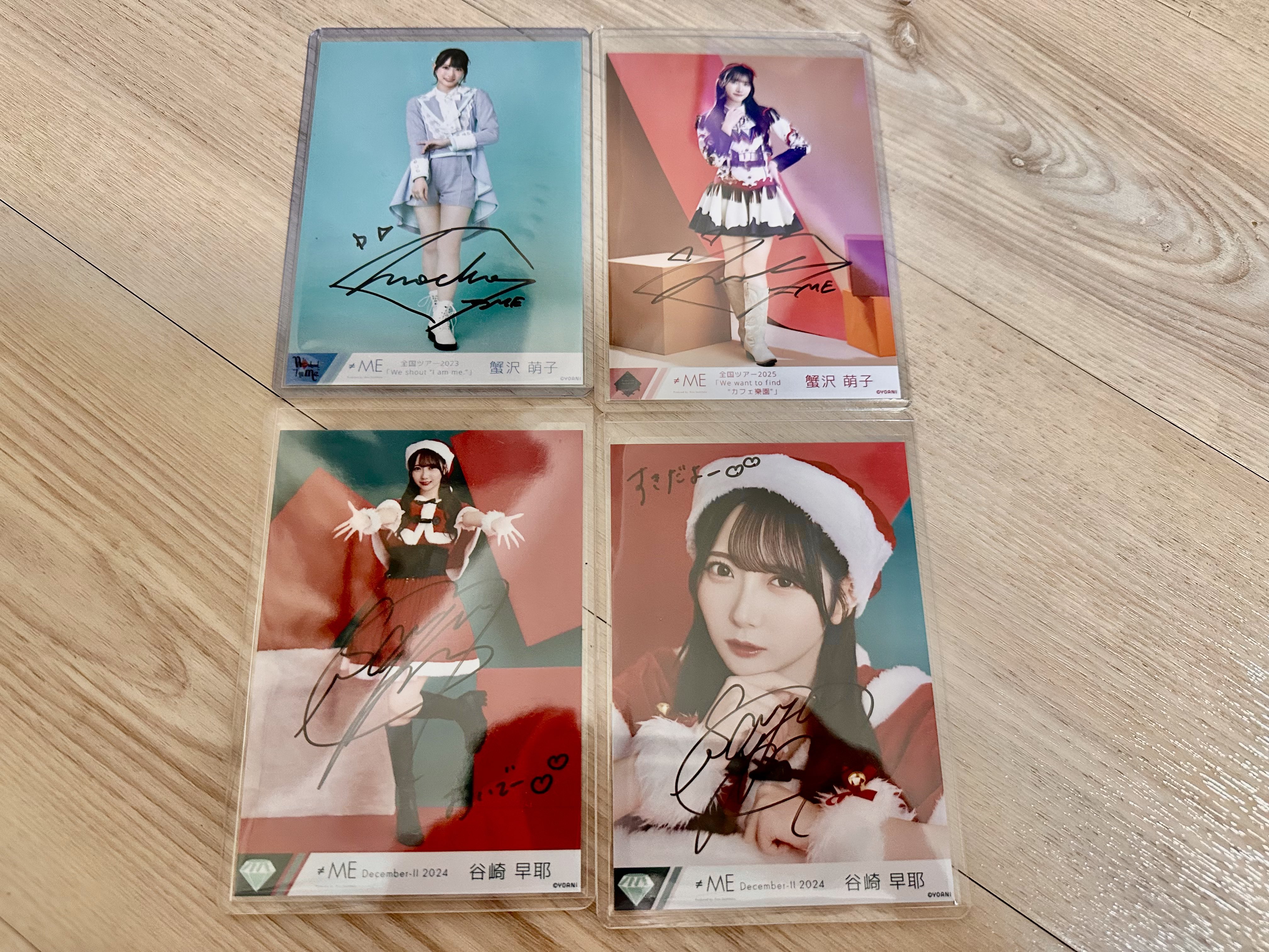 ≠ME ノイミー 生写真 冨田菜々風 直筆 チュウ イラコメあり モーリーコラボ ≠ME ノイミー 生写真 冨田菜々風 直筆 チュウ イラコメあり