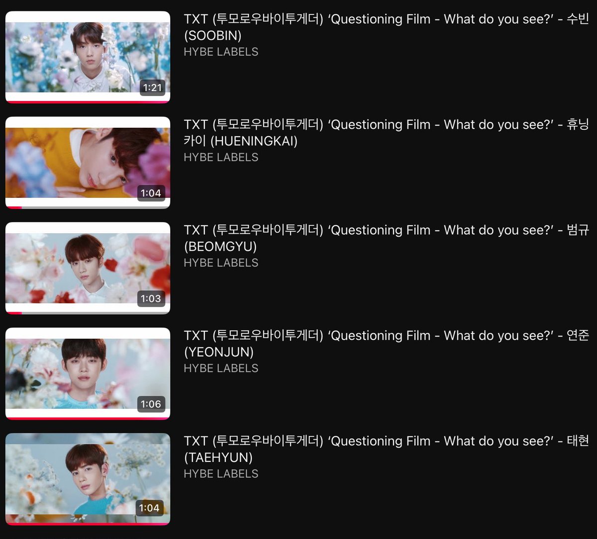 ‼️⚠️🚨
“Understand TXT lore and the members’ story better. Analyzing each member’s roles, true names and identities” - A THREAD(i’m crying ugly)…

TXT and each member’s morse code :
Soobin - Tomorrow
Hueningkai - Secret
Beomgyu - Hope
Yeonjun - Promise
Taehyun - Clue
++