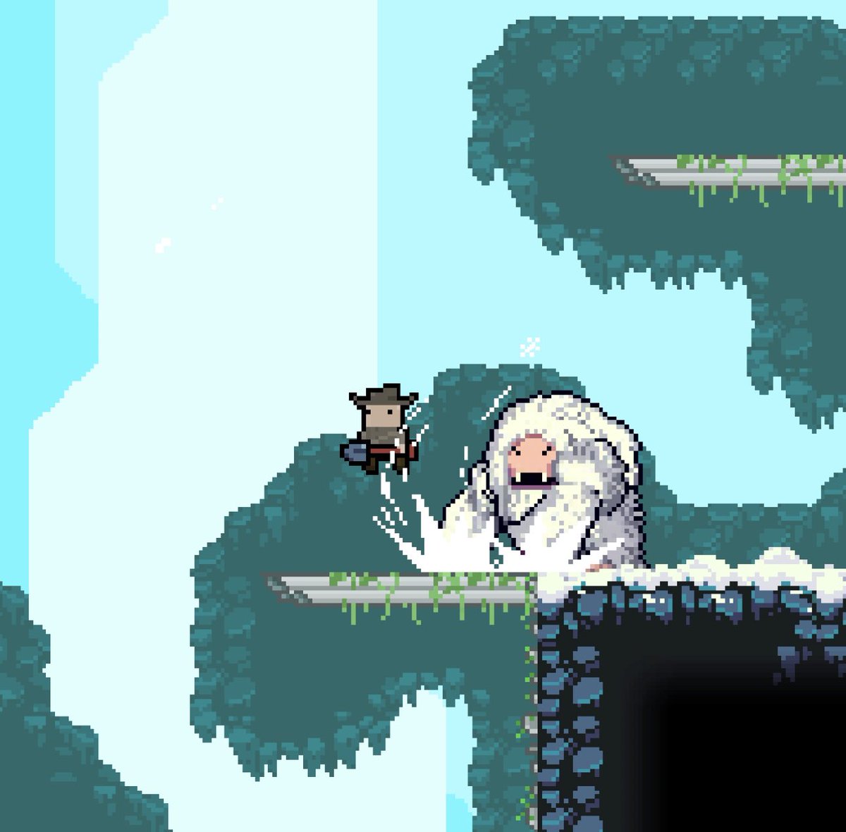 Yeti attack! #screenshotsaturday