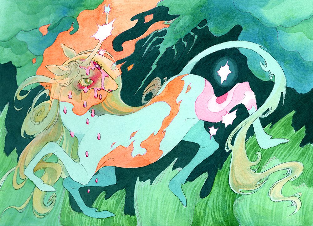 「borrelia #junicorn day 27」|f. leeのイラスト