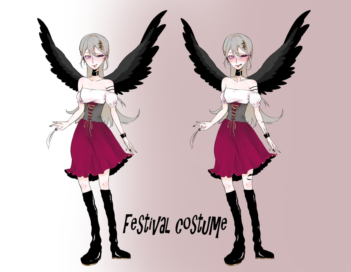 _RR_ruri's tweet image. Art fight~!!
I made some new costumes for her yayyy
I'll write my profile info later, I promise btw
artfight.net/~Ruria