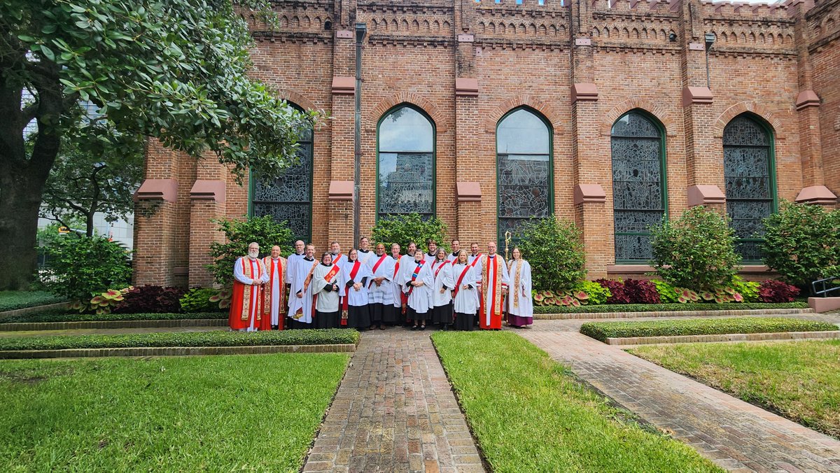 2025 Deacon Ordination | Christ Church Cathedral

📍 Today at Christ Church Cathedral, we celebrated the ordination of the new deacons in the Episcopal Diocese of Texas. Surrounded by community, prayer, and joyful witness, they now begin their journey of servant leadership. ✨