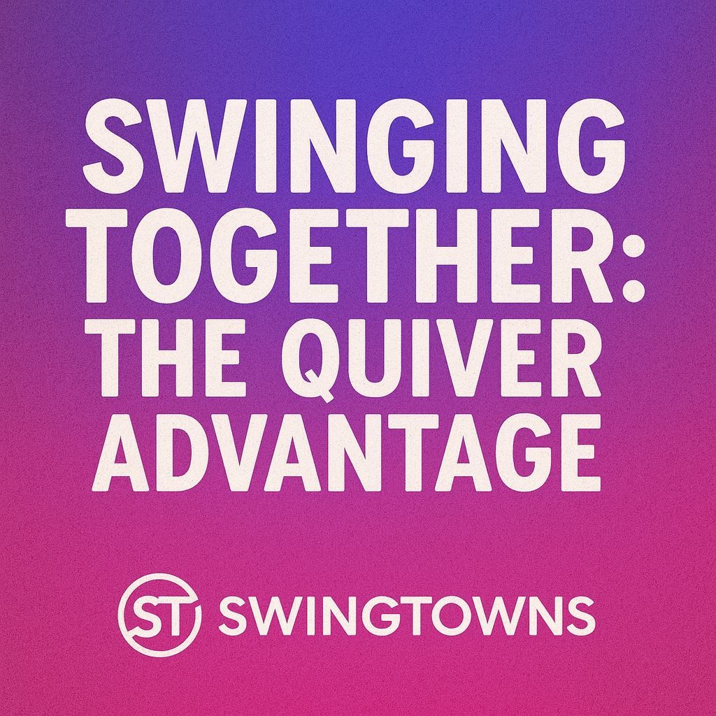 SwingTowns's tweet photo. Swinging Together: The Quiver Advantage for Open and Poly Couples #SwingTowns #QuiverAdvantage #OpenRelationships #PolyCouples #SwingingTogether #LifestyleExploration #TrustAndCommunication
https://t.co/Tgvcbr8go2 https://t.co/Zs2xeAmyJb
