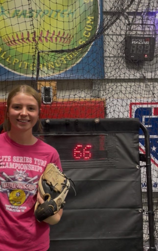 Had a great lesson with <a href="/ritalynngilman/">Rita Lynn Gilman</a> where I hit a new personal best 66 mph! Enjoying a rare off weekend before I get back at it at TNT with my @rockgoldva_ward teammates