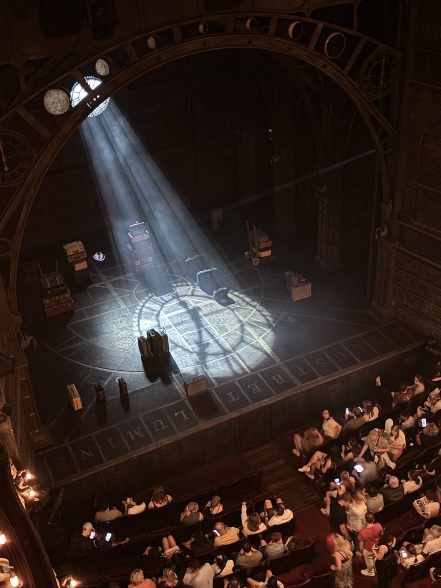 Harry Potter and the Cursed Child … totally superb special effects #palacetheatre