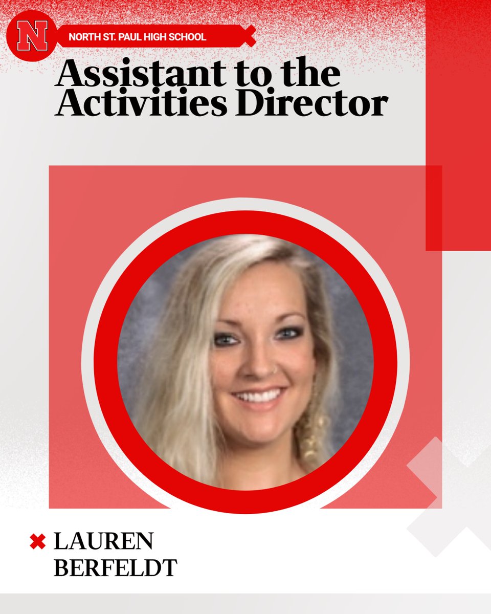 Good Evening Polar Nation!!! Please help me in Welcoming Lauren Berfeldt to the Polar Nation Family!!! Lauren is the NEW Assistant to the Activities Director @ North!! We are Very Excited to have Lauren apart of our team!!! 

Make sure to stop by and say Hi!!!! 

#GOPOLARS