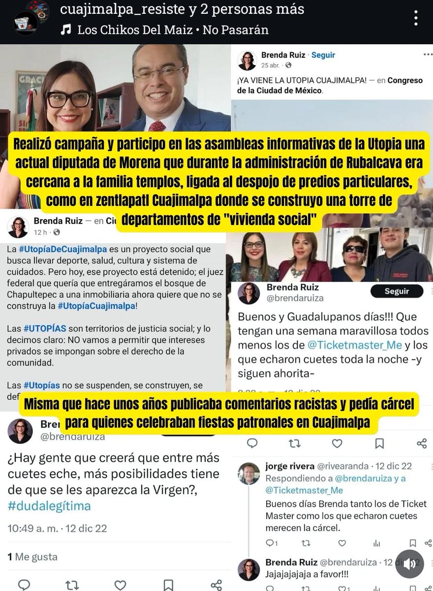 Así en #Cuajimalpa
