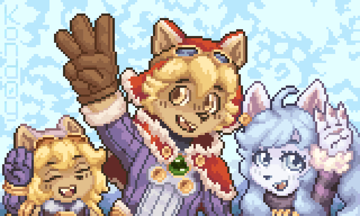 Mei, Malt e Sheena do Fuga: Melodies of Steel

Adorei o trabalho de arte e a trilha sonora dos jogos,
mal posso esperar para o próximo jogo da série do Little Tail Bronx, obrigado pela trilogia CC2!!
 
#戦場のフーガ123感想
#FugaMelodiesofSteel
#Solatorobo