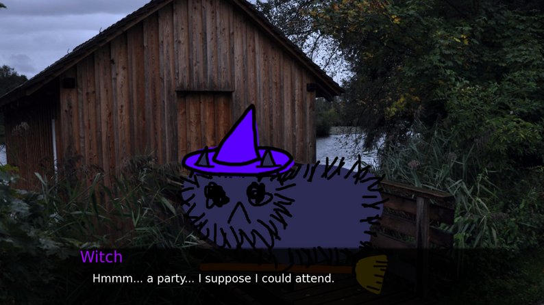 OrangeKilroy's tweet photo. Soon I will be releasing Scrunglyville, a short and silly visual novel about helping scrungly fellers throw a party!
My first #visualnovel using #renpy! #indiedev #indiegame https://t.co/vEtvEPUkTU
