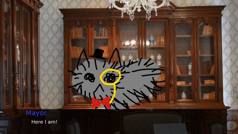OrangeKilroy's tweet photo. Soon I will be releasing Scrunglyville, a short and silly visual novel about helping scrungly fellers throw a party!
My first #visualnovel using #renpy! #indiedev #indiegame https://t.co/vEtvEPUkTU