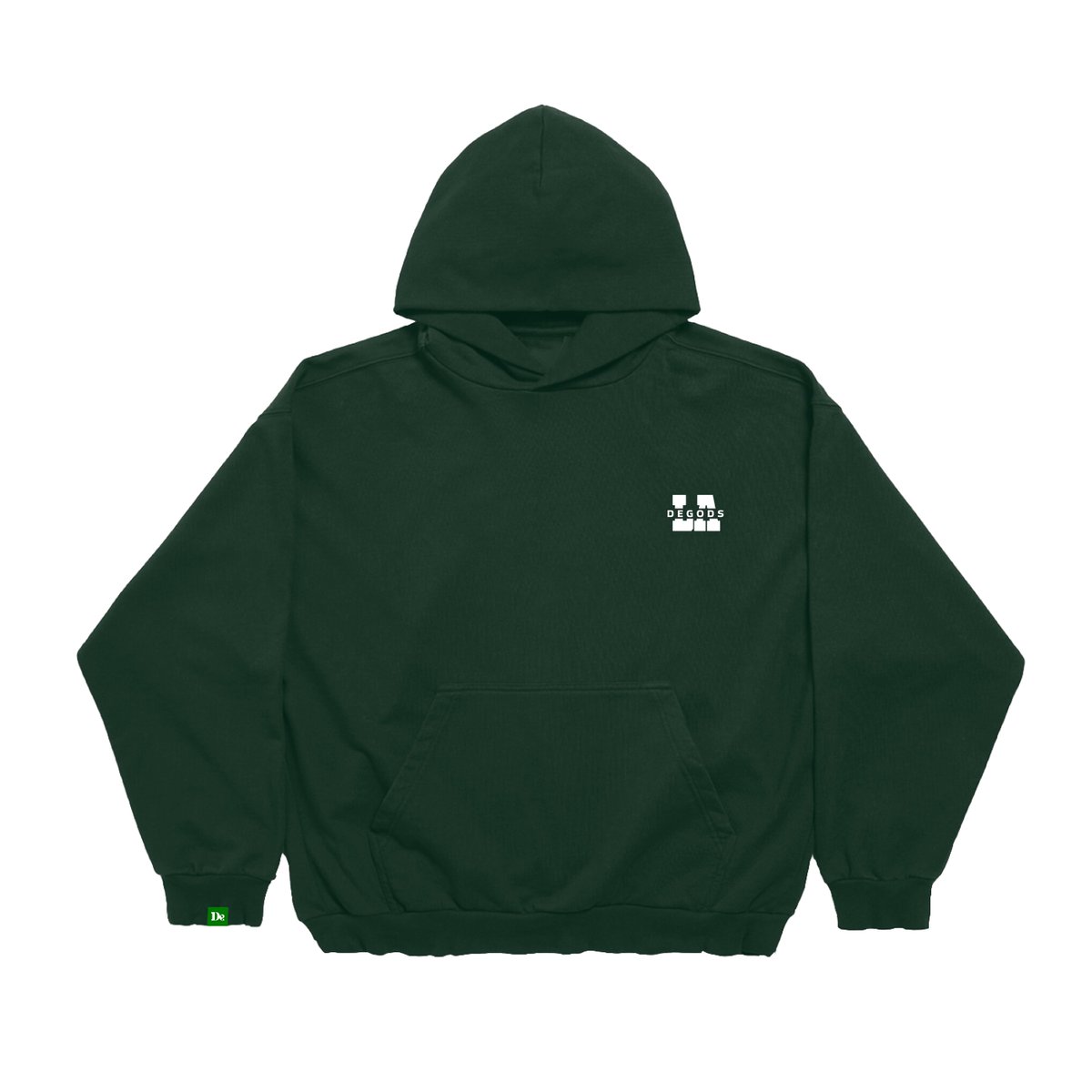 We5lie's tweet image. Restocked Evergreen DeGod Hoodies 🟩

available @ we5lie.com