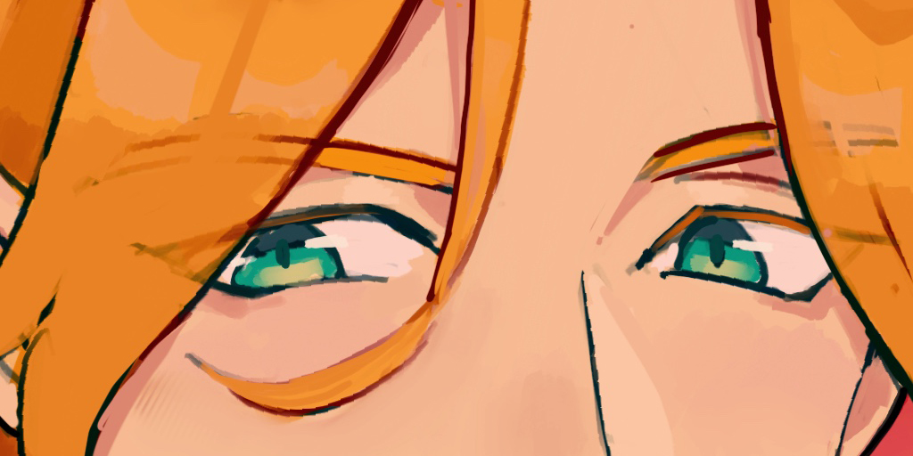 Here's my sneak peek for the #otomecalendar25!!! This year I'm making a print of a literal goddess with a bunch of losers (affectionate) 😌🏹💘

#otometwt #otomearmada