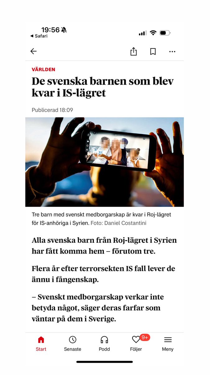 Alla svenska barn från Roj-lägret i Syrien har fått komma hem – förutom tre

”Det är en grym åtgärd att föreslå att separera en familj i kris, när det finns bättre lösningar. Barnens bästa måste utredas, det är socialtjänstens jobb, inte UDs” 
-RTC Sweden

dn.se/varlden/de-sve…