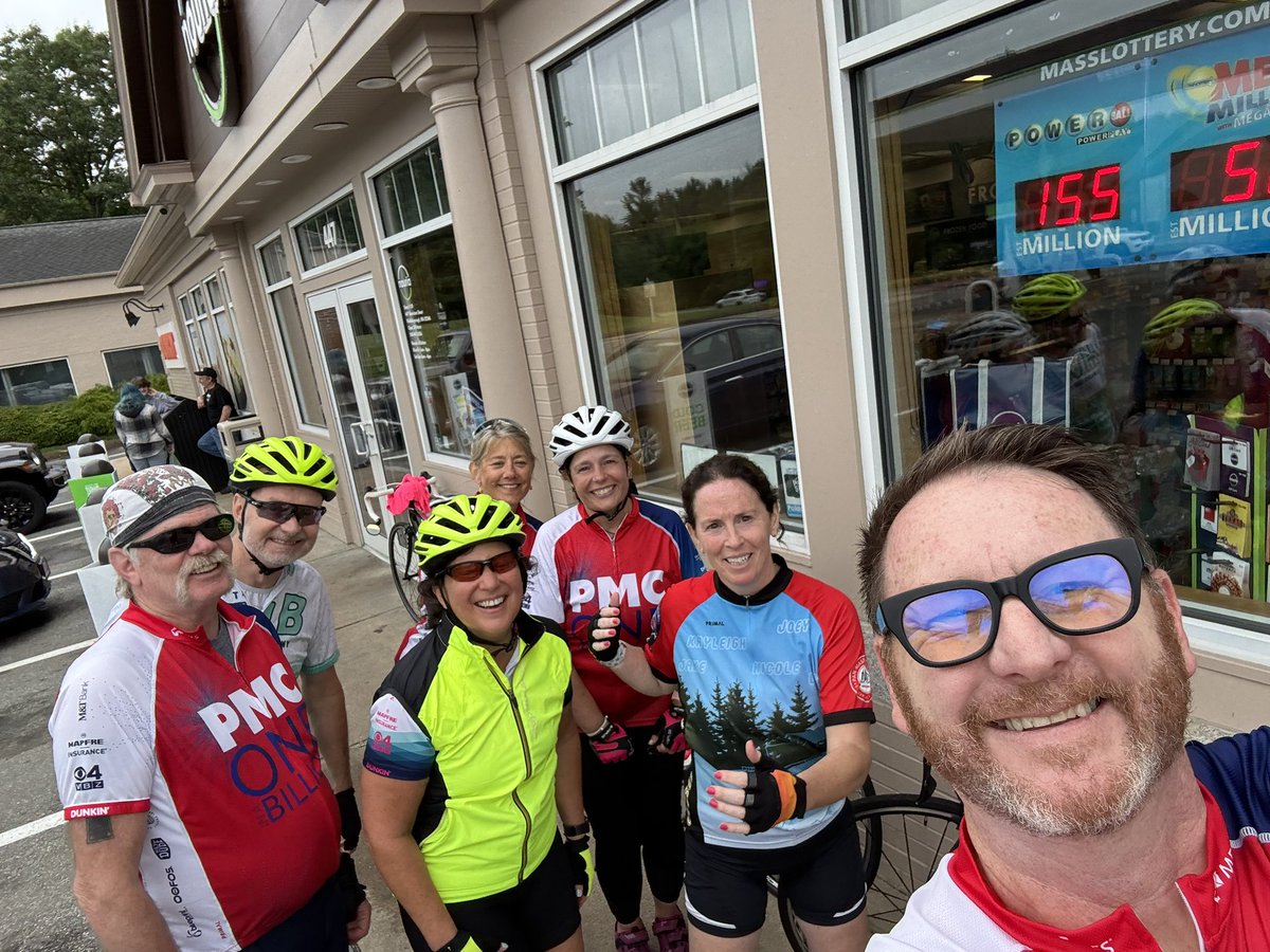 teamjakerides's tweet image. Great @PanMass training ride today! Rain held off, we found new rounds, and had a fun day!
#commit #pmc2025 #theresalotridingonus