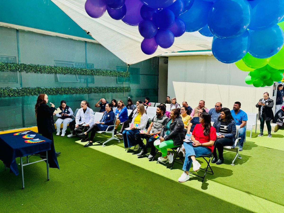 imss_hgo's tweet photo. 🏳️🌈 En la UMF 18 celebramos la Feria de la Salud LGBTIQ+, un espacio de inclusión, respeto y equidad.
Porque todes contamos, todes importamos y todes merecemos bienestar.
🌈 #IMSSConOrgullo #OrgulloLGBTTTIQ+
#Pride #Pride2025 https://t.co/mliPxNB60i