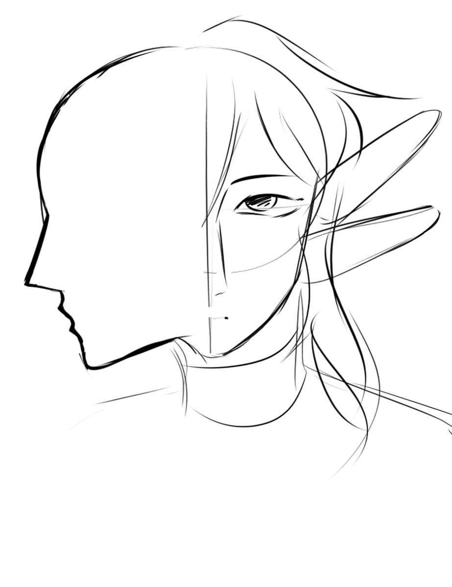 nonconduct0r's tweet photo. sketches of my characters!! 
#oc #cyberpunk #art #sketch #sketches #elf https://t.co/mPowJGvgmJ