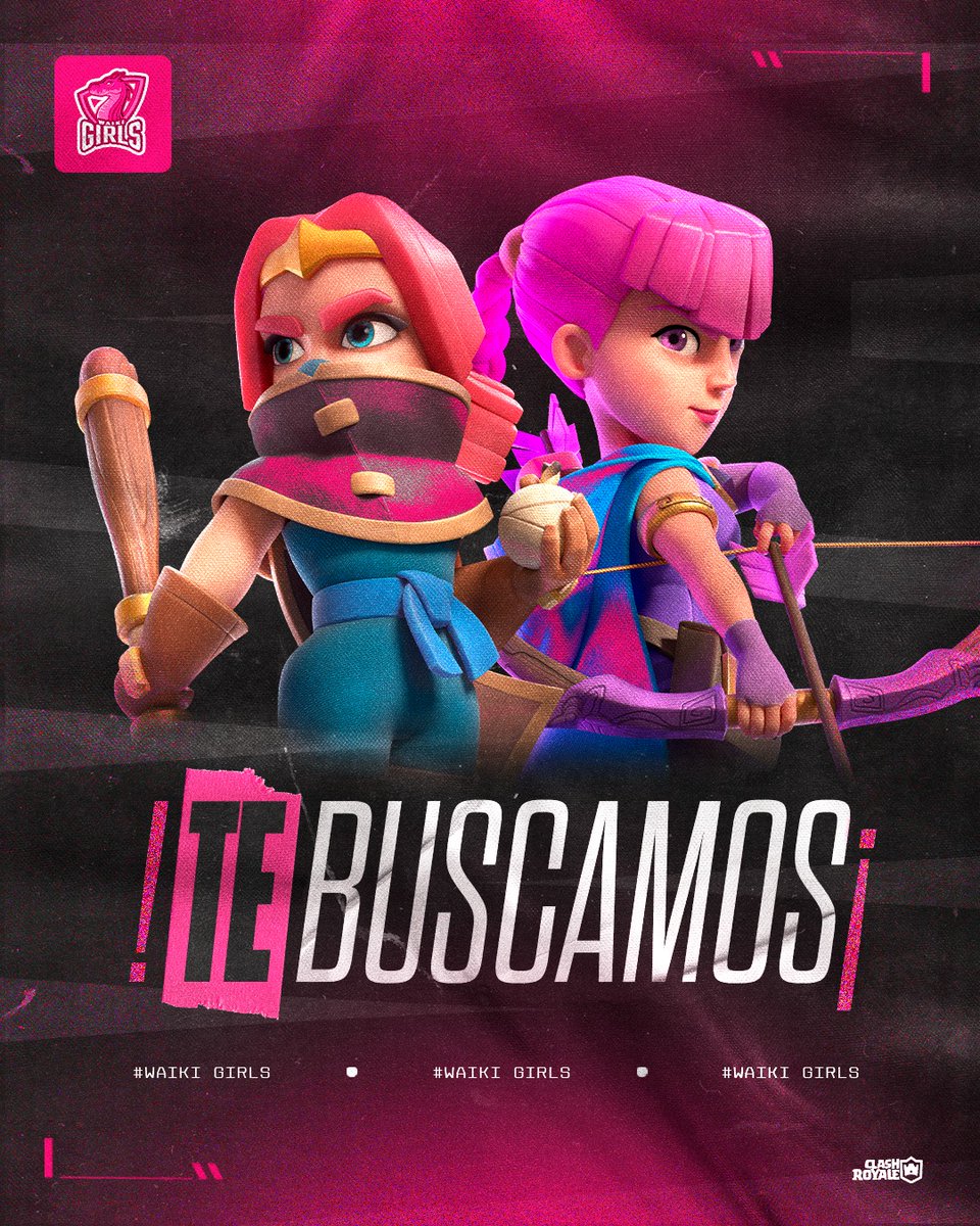 #CR | #Convocatoria 

Con el regreso del Team 🙋
Estamos en búsqueda de 3-4 jugadoras y staff que deseen apoyar  

Buscamos :

🔴JUGADORAS 
🔴CAPITAN 
🔴MANAGER
🔴STREAMER 

Requisitos :

✅ Disponibilidad
✅ Compromiso
✅ Discord y Wsp 

Interesad@s al 📩

Se agradece 🔃 &amp; ❤