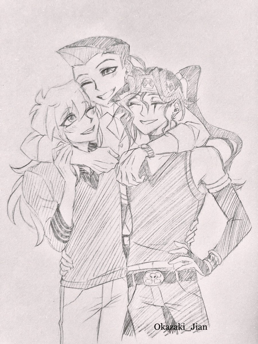 Whoever gave them the ship name “Backgroundshipping”, I just wanna talk. 🔥🙂🔥

#BakuraRyou #DukeDevlin #OtogiRyuji #TristanTaylor #HondaHiroto #Backgroundshipping #獏良了 #御伽龍児 #本田ヒロト