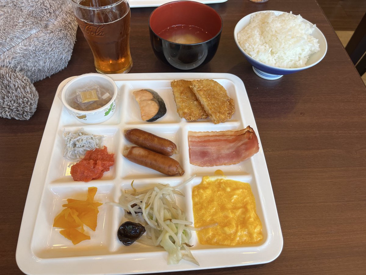 朝食バイキング🍚