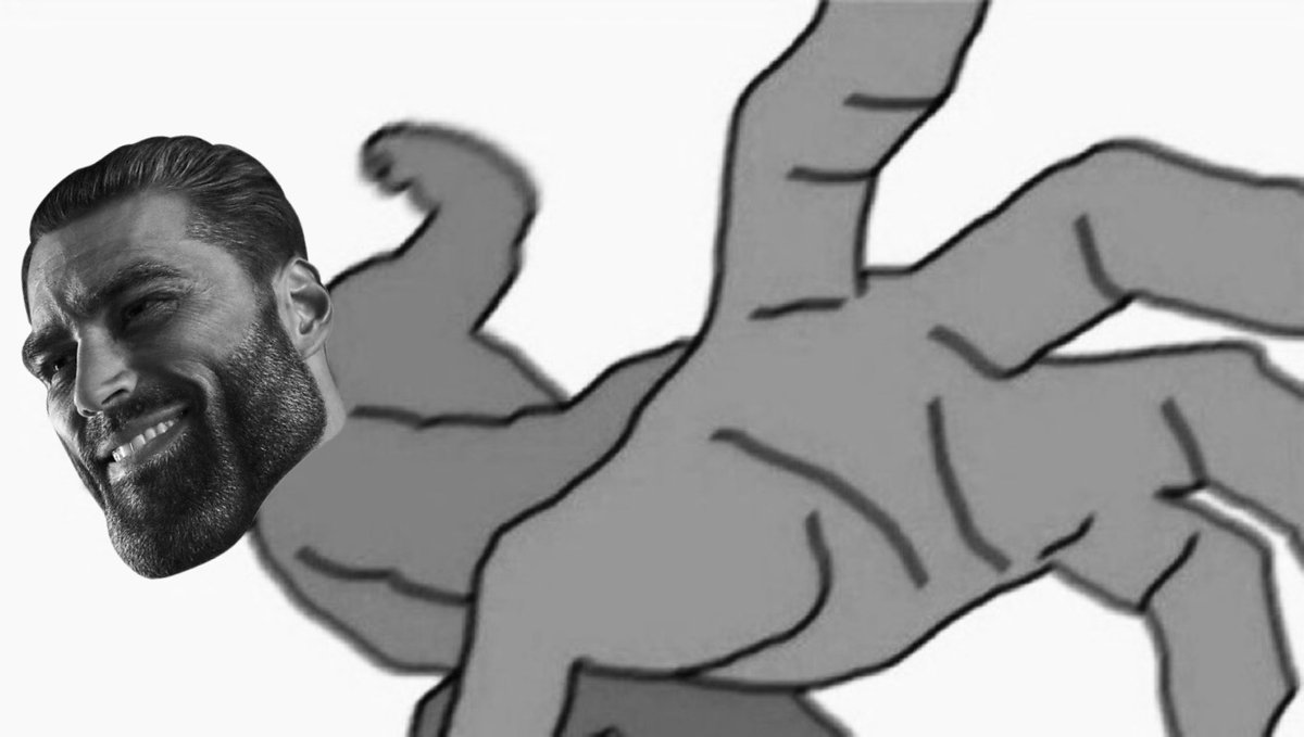 dr_racist's tweet image. Happy national Giga Chad day 🗿
Hope you did your pushups today or I’ll come and find you…