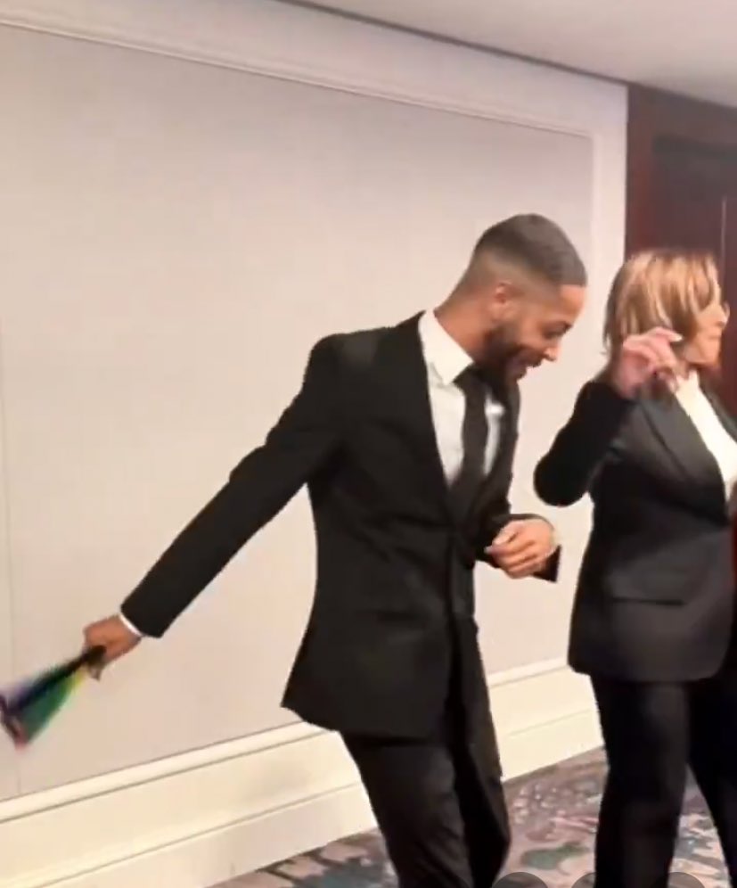 Kamala is a superstar. A true American, with qualities we are all inspiring to become as Americans. And she danced like any of us Americans with no inhibitions. America didn’t deserve her. She was the most qualified candidate to ever run for our presidency. A good number of